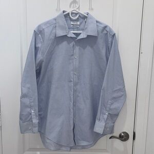 Calvin Klein Men's Light Blue Dress Shirt